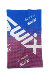 Шарф-труба с лого Swix голубой