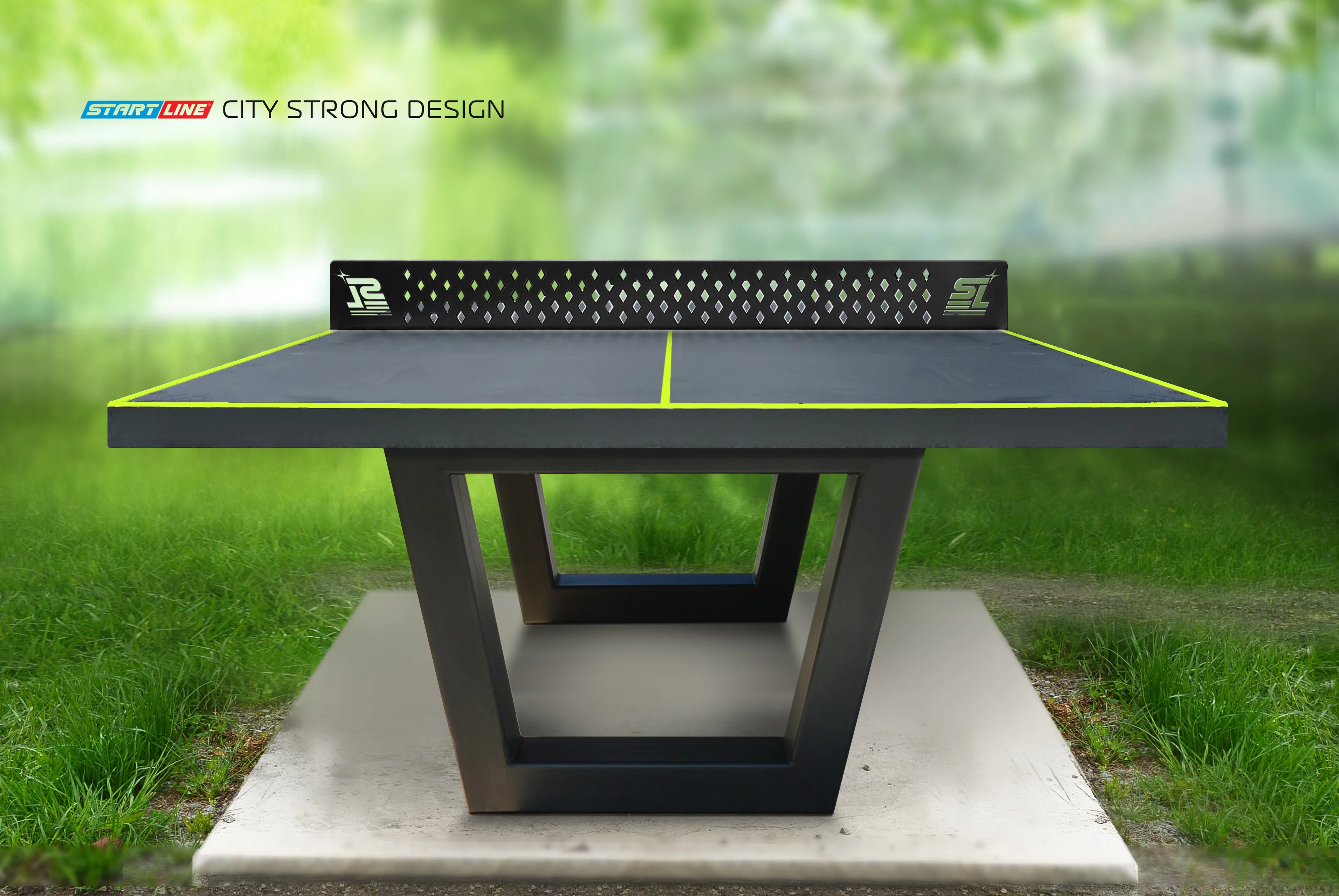 Стол теннисный City Strong DESIGN Всепогодный Фото Стол теннисный City Strong DESIGN Всепогодный со склада магазина Спортев
