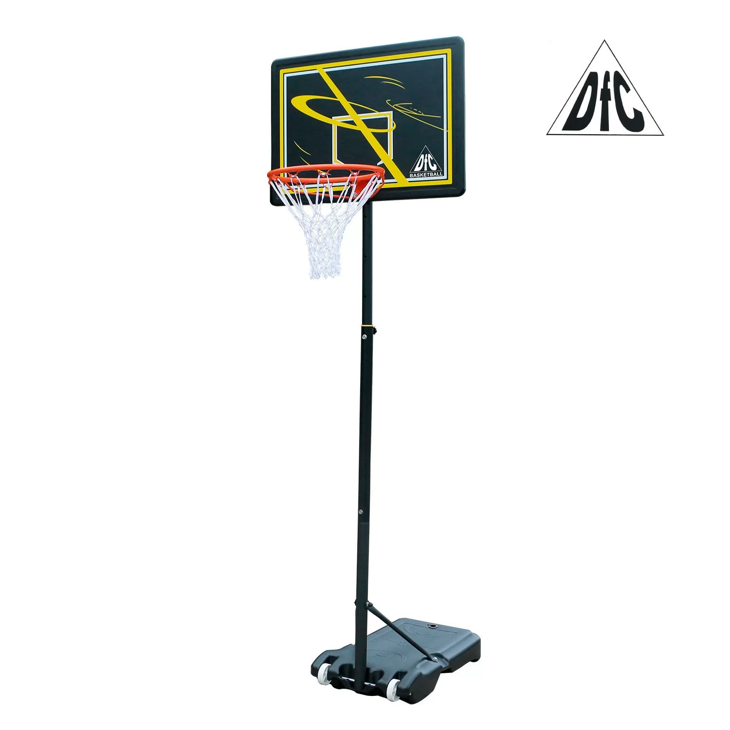 Фото Мобильная баскетбольная стойка DFC 80х58см п/э KIDSD1 со склада магазина СпортЕВ