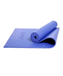Коврик для йоги 173х61х0,8 см StarFit FM-101 PVC темно-синий 18906