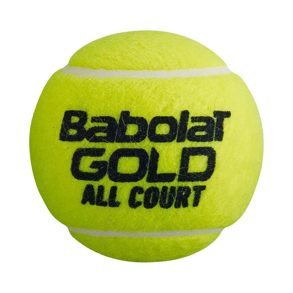 Фото Мяч для тенниса Babolat Gold All Court 3B 1 шт 501086 со склада магазина СпортЕВ
