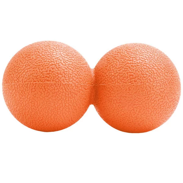 Фото Мяч для МФР D34411 MFR-2 двойной твердый 2х65 мм оранжевый 10019470 со склада магазина СпортЕВ