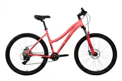 Велосипед Stark Luna 26.2 D (2024) розовый/черный