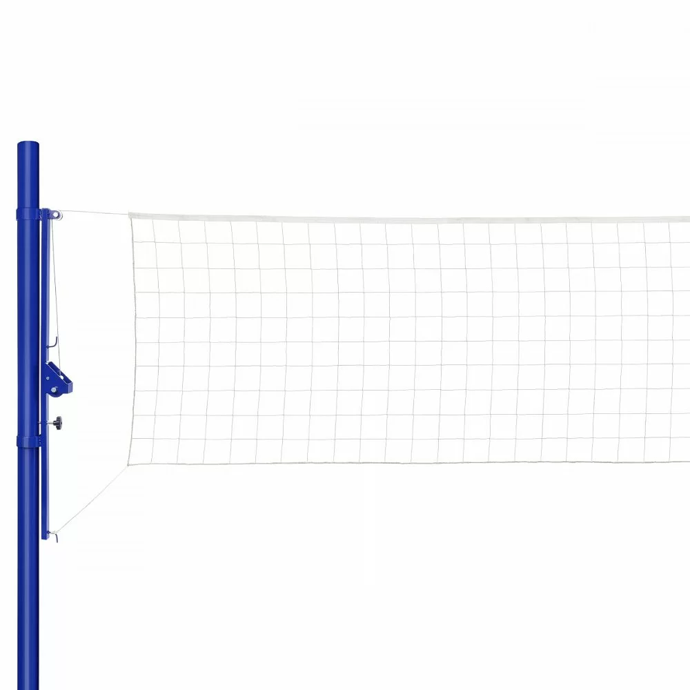 Фото Сетка волейбол d-2,0 мм 1,0*9,5м яч.100*100 ПП обш.верх лента 2,5 см размер 1,0*9,5 м 0258 со склада магазина СпортЕВ