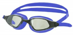 Очки для плавания Atemi B301M зеркальные, силикон синие