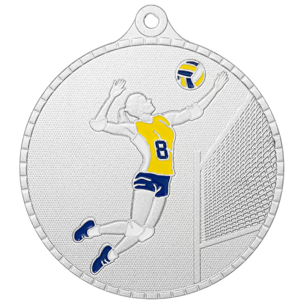 Фото Медаль MZP 623-55/S волейбол женский (D-55мм, s-2 мм) со склада магазина Спортев