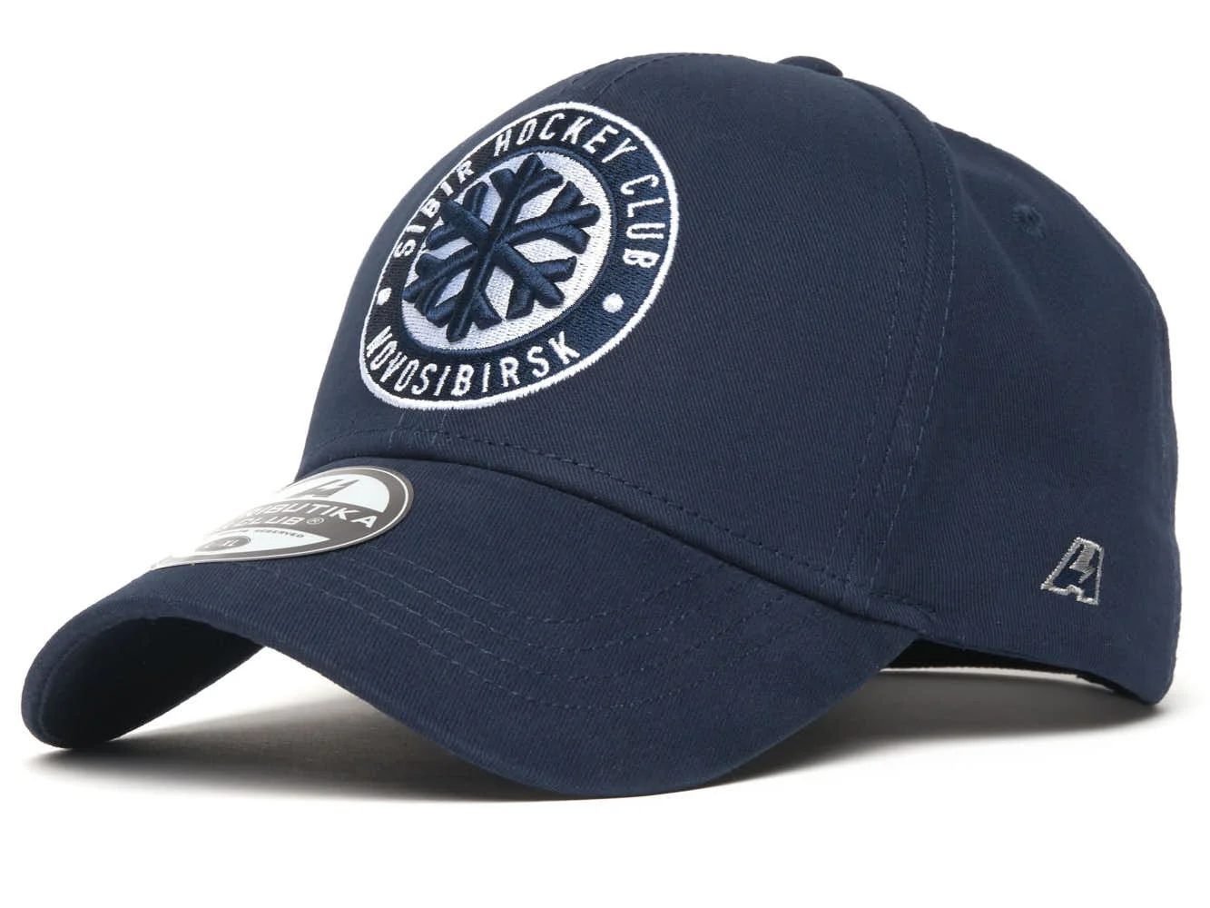 Фото Бейсболка ХК Сибирь синяя р.55-58 10182 со склада магазина Спортев