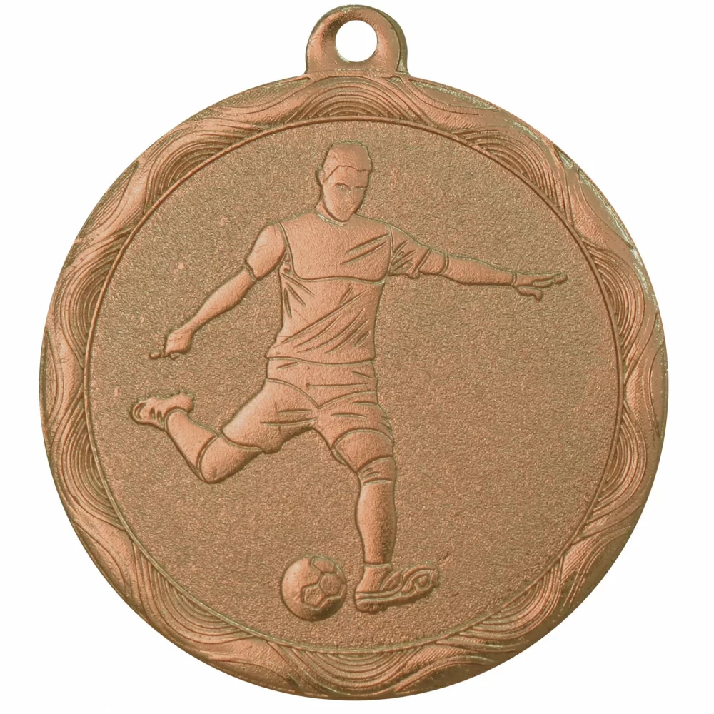 Фото Медаль MZ 72-50/В футбол (D-50 мм, s-2 мм) со склада магазина Спортев