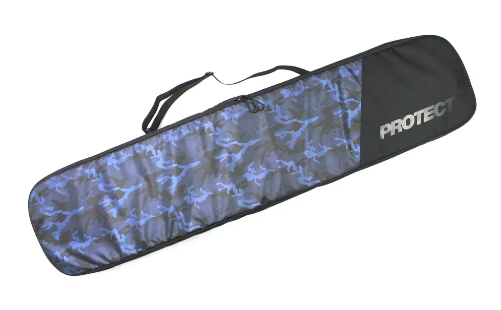 Фото Чехол для сноуборда PROTECT 166х33х11 см синий принт 999-064 со склада магазина Спортев