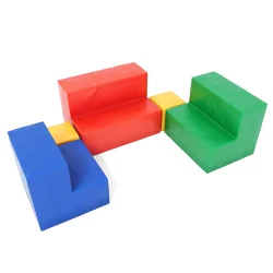 Набор мягкой мебели для детского сада Romana "3 элемента" (стандартный) ДМФ-МК-05.27.00 (стандартный)