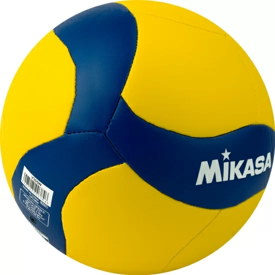 Мяч волейбольный Mikasa V355W р.5 желто-синий Фото Мяч волейбольный Mikasa V355W р.5 желто-синий со склада магазина Спортев