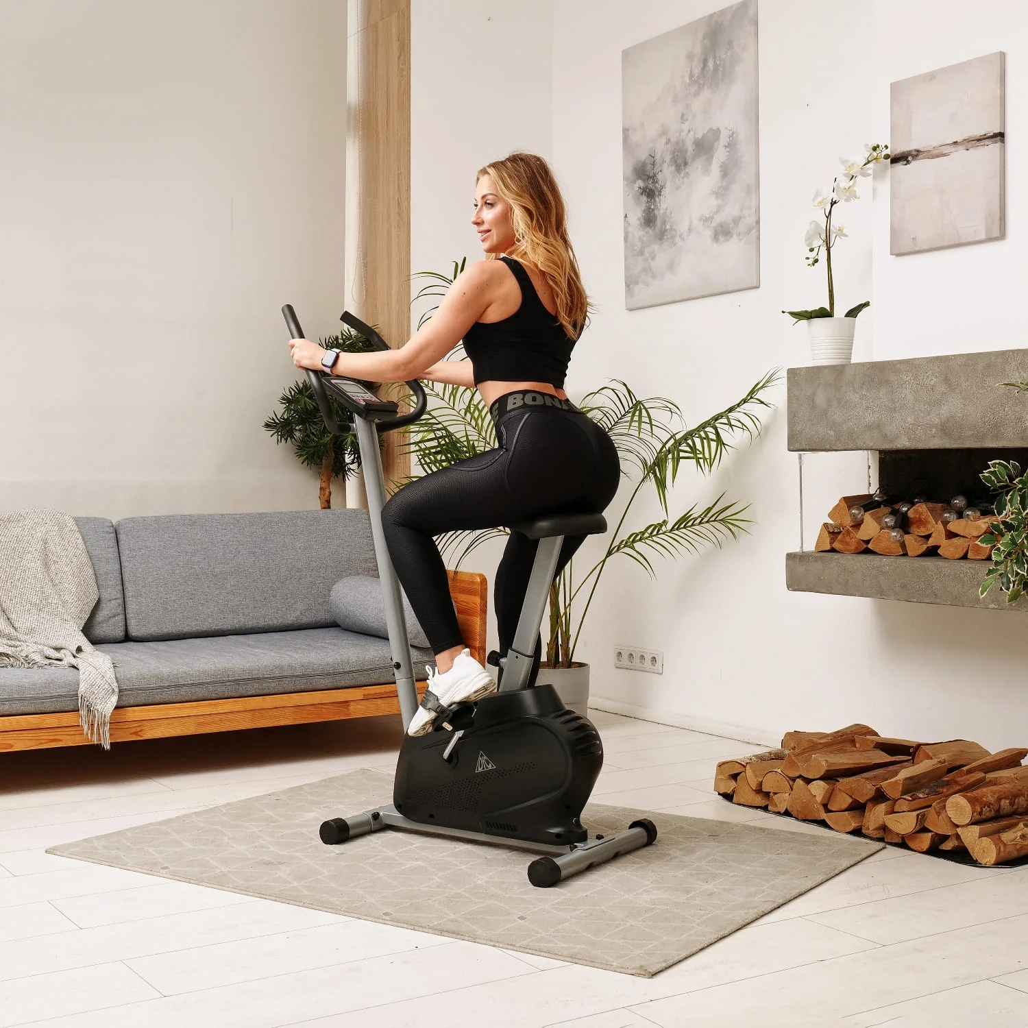 Фото Велотренажер DFC B5901P магнитный эл.привод со склада магазина Спортев