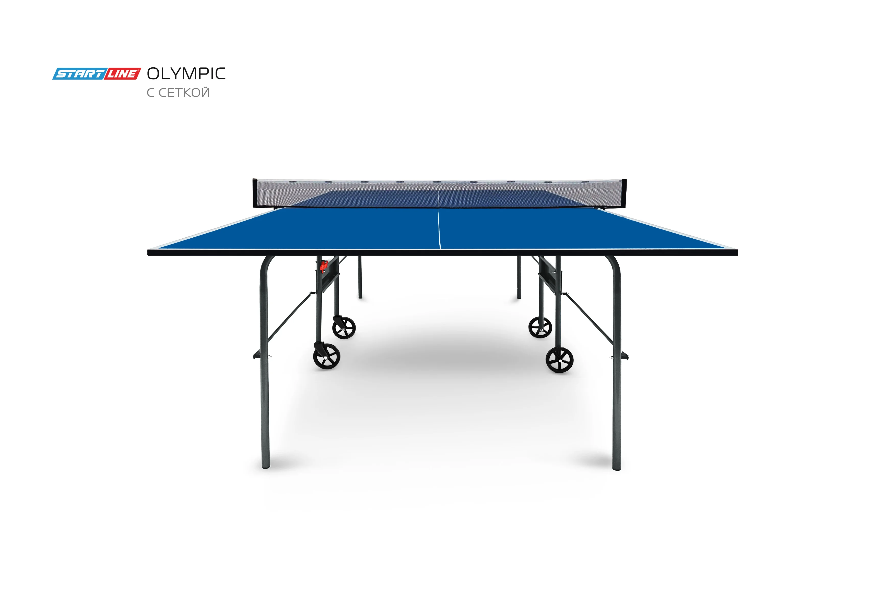 Фото Стол теннисный Olympic с сеткой Синий со склада магазина Спортев