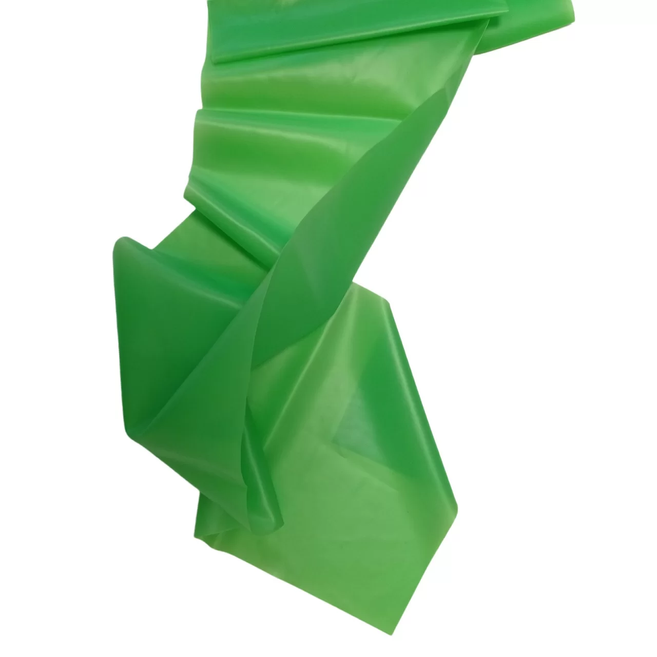Фото Эспандер лента латексная 150х15х0,32 см зеленый QT-8043 со склада магазина СпортЕВ