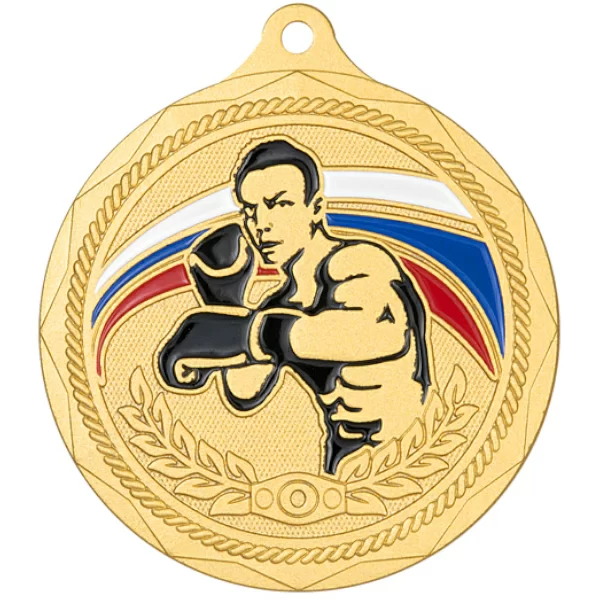 Фото Медаль MZP 582-50/G бокс (D-50мм, s-2 мм) со склада магазина Спортев