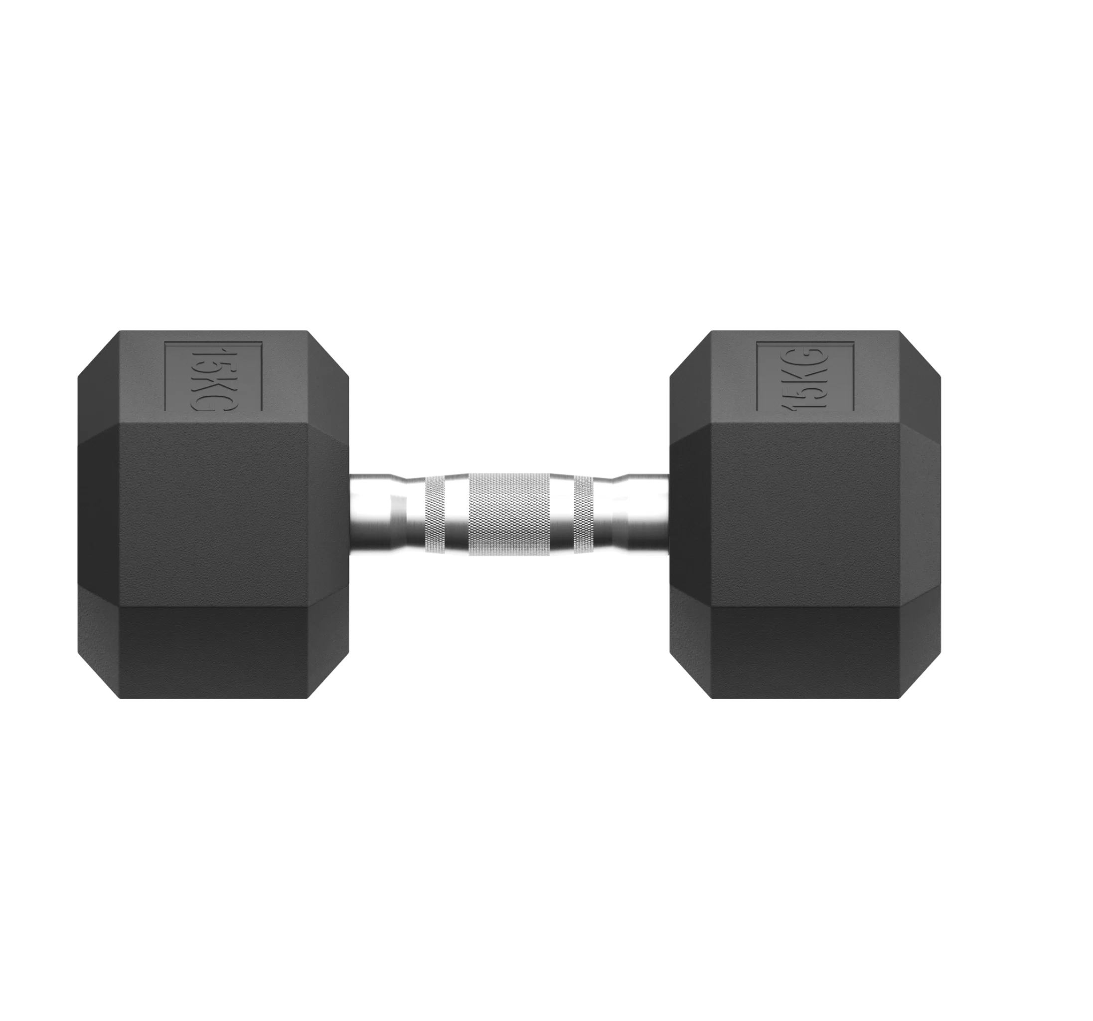 Фото Гантель гексагональная UNIX Fit обрезиненная 15 кг / шт со склада магазина Спортев