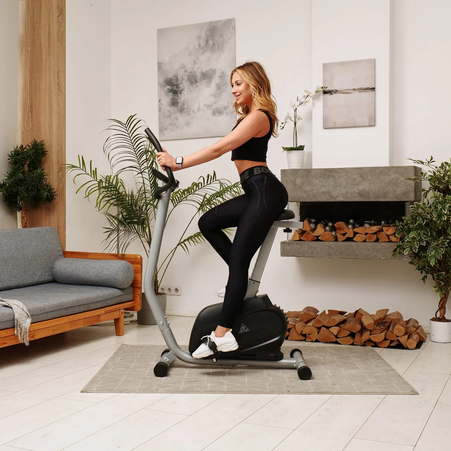 Фото Велотренажер DFC B5906P магнитный эл.привод со склада магазина Спортев