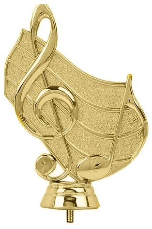 Фото Фигура B211/G нота (H-12,5 см) со склада магазина Спортев