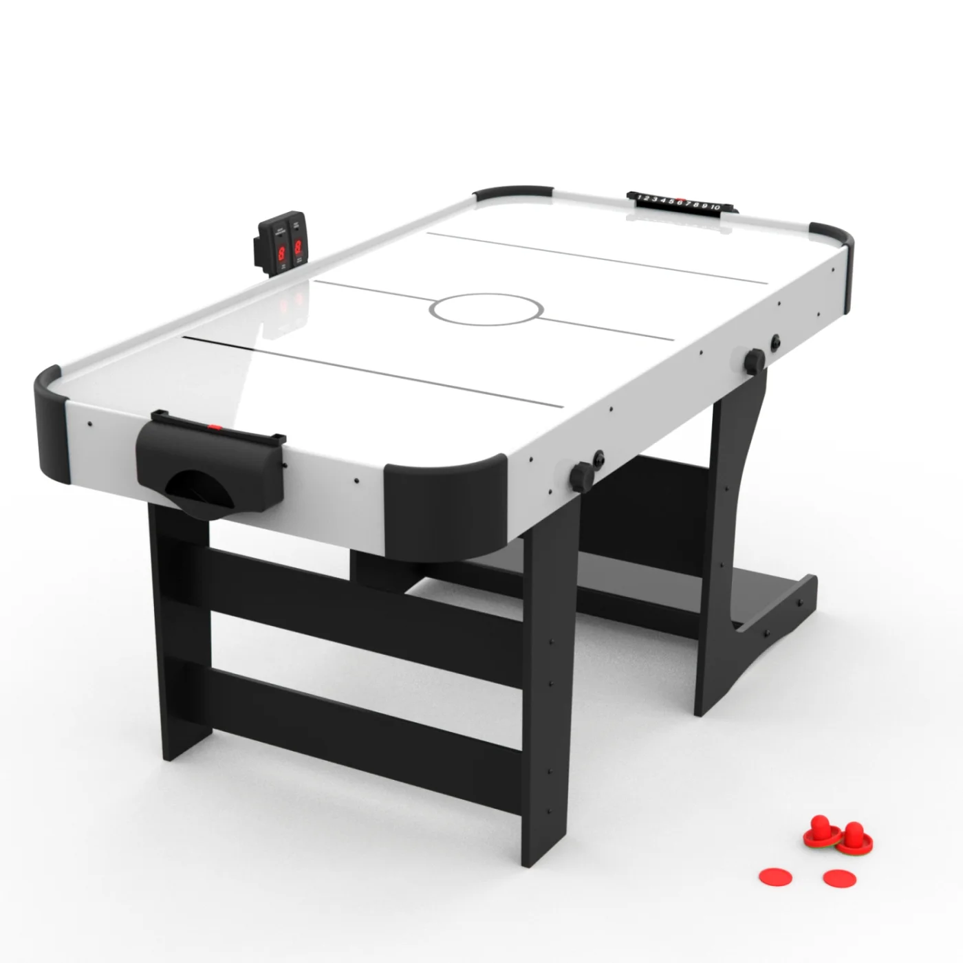 Фото Игровой стол - аэрохоккей DFC "BASTIA 4" складной HM-AT-48301 со склада магазина Спортев