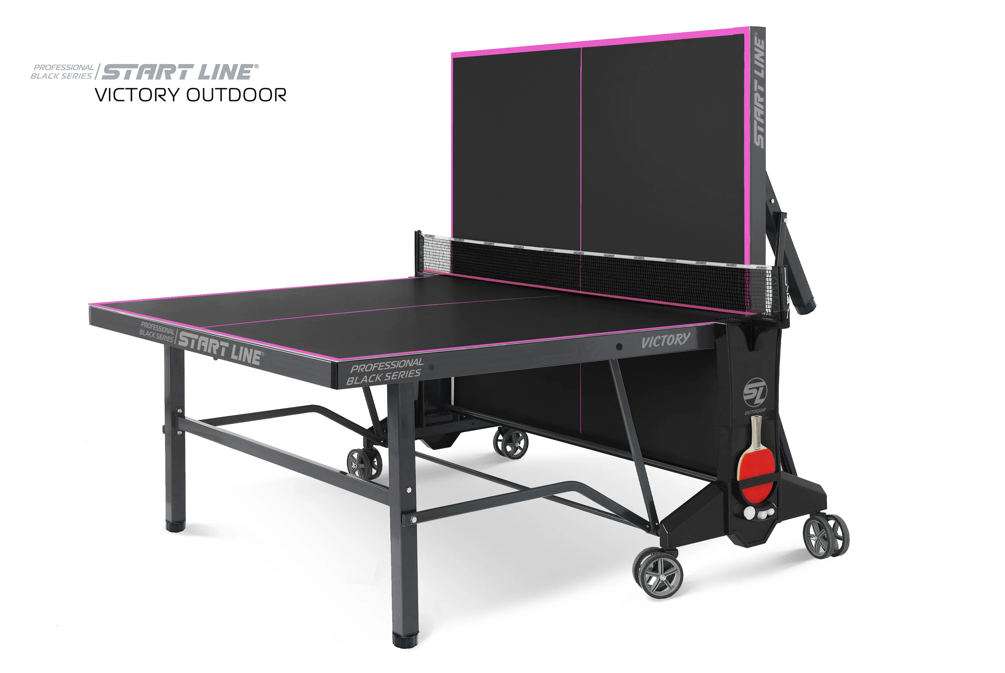 Фото Стол теннисный VICTORY 6 Всепогодный Black со склада магазина Спортев