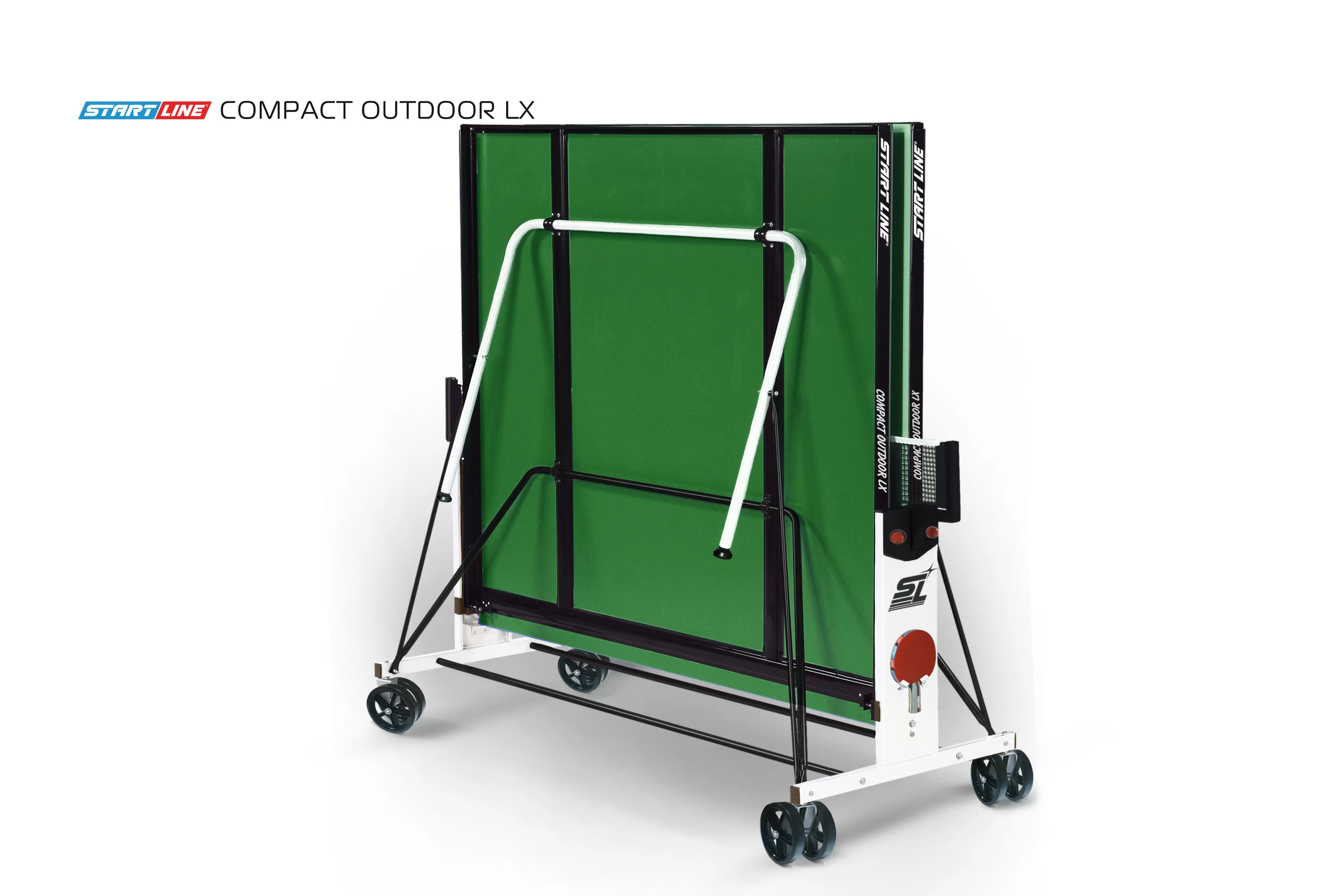 Фото Теннисный стол Start Line Compact Outdoor LX green со склада магазина СпортЕВ
