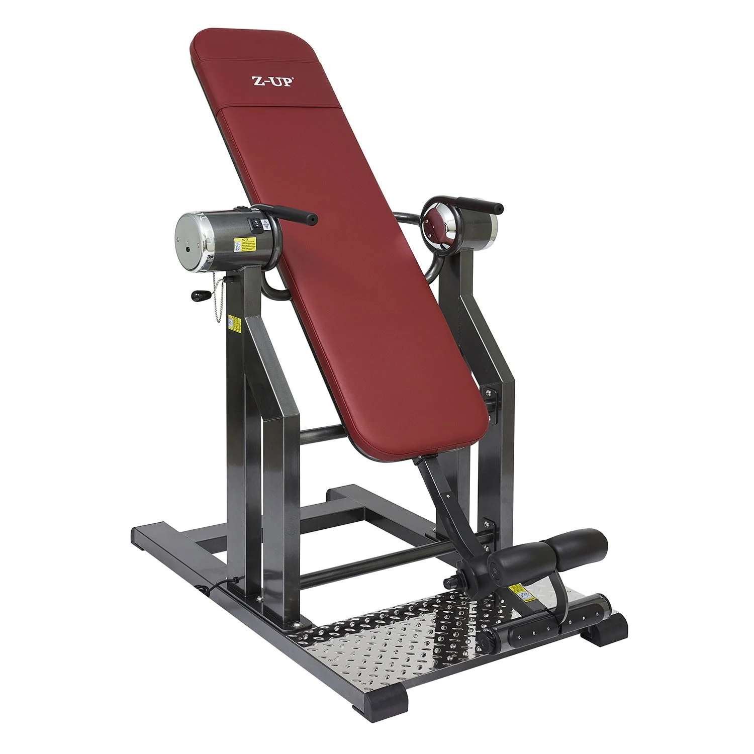 Фото Инверсионный стол Z-UP 5, 220B, Корея, серебряная рама,  коричневая спинка со склада магазина Спортев