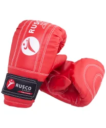 Перчатки снарядные Rusco Sport к/з красные УТ-00000222
