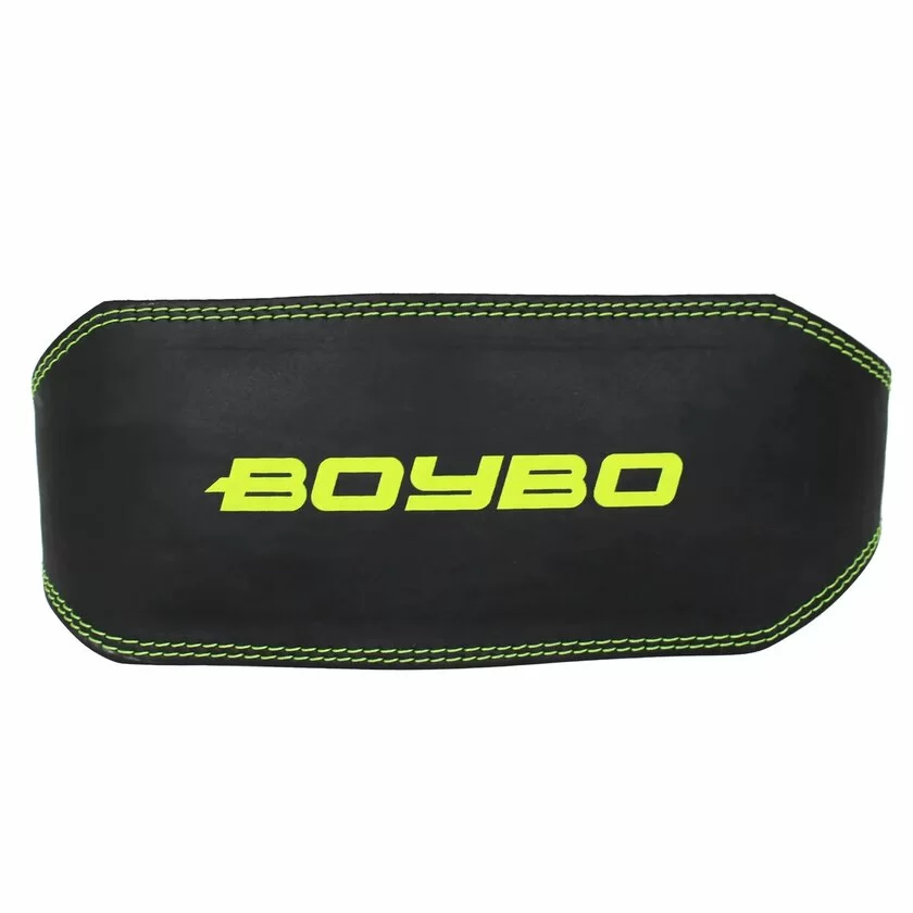 Фото Пояс тяжелоатлетический BoyBo Premium кожа 15 см BBW-650 со склада магазина СпортЕВ