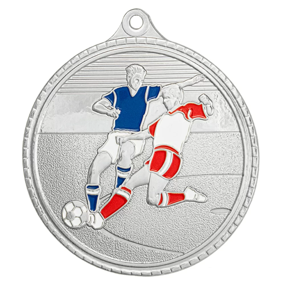 Фото Медаль MZP 385-55/S футбол (D-55мм, s- 2,5мм) нейзильбер со склада магазина Спортев