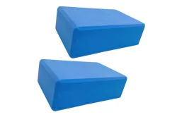 Набор йога блоков полумягких BE300-1(E40571) (2 шт) синий 10022329