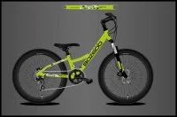 Велосипед BOZGOO Abito 24" зеленый/черный 30100 Фото Велосипед BOZGOO Abito 24" зеленый/черный 30100 со склада магазина Спортев