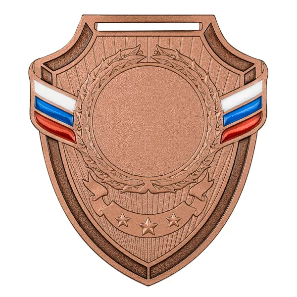Фото Медаль MZP 557-65/ВM (56х65мм, D-25мм, s-2мм) со склада магазина Спортев