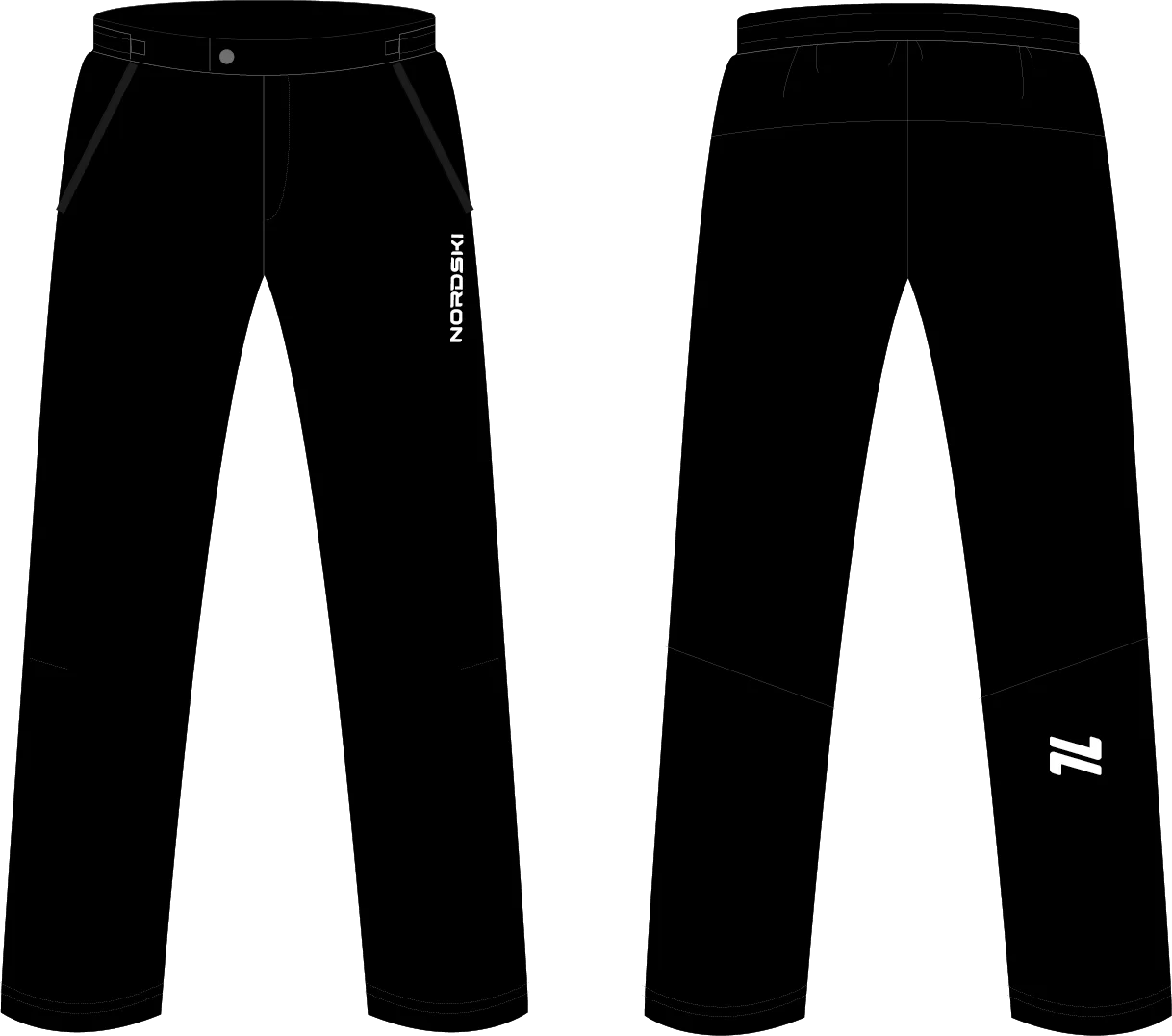 Фото Брюки утепленные Nordski Light black W NSW129100 со склада магазина СпортЕВ