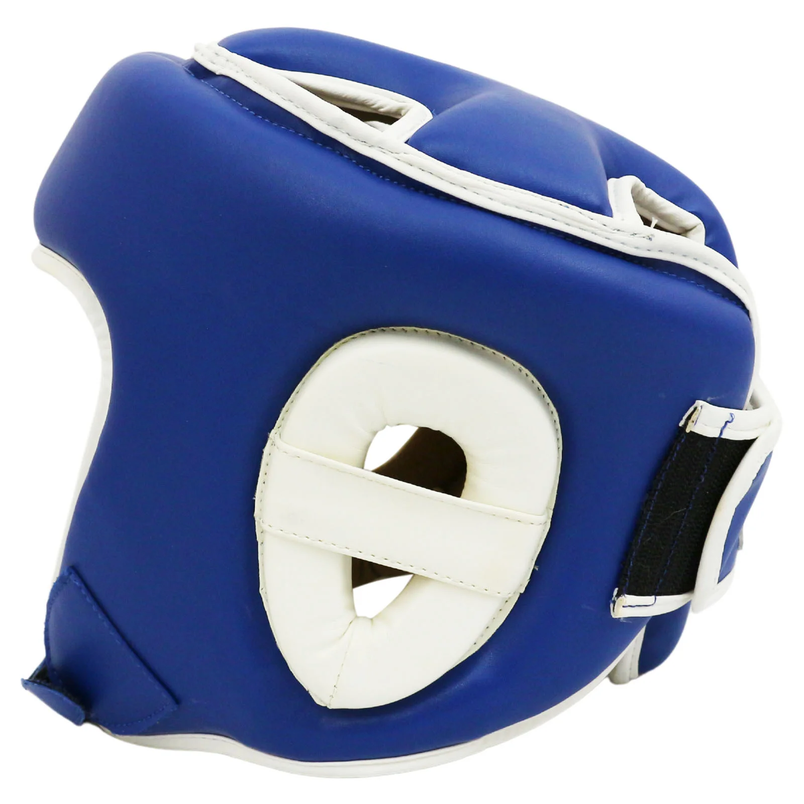 Фото Шлем боксерский BoyBo Universal Flexy BP2003 синий 0409 со склада магазина Спортев