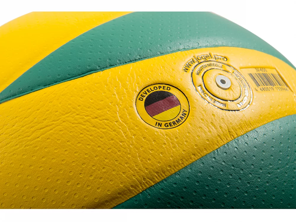 Фото Мяч волейбольный Jogel JV-650 зеленый/желтый 19097 со склада магазина СпортЕВ