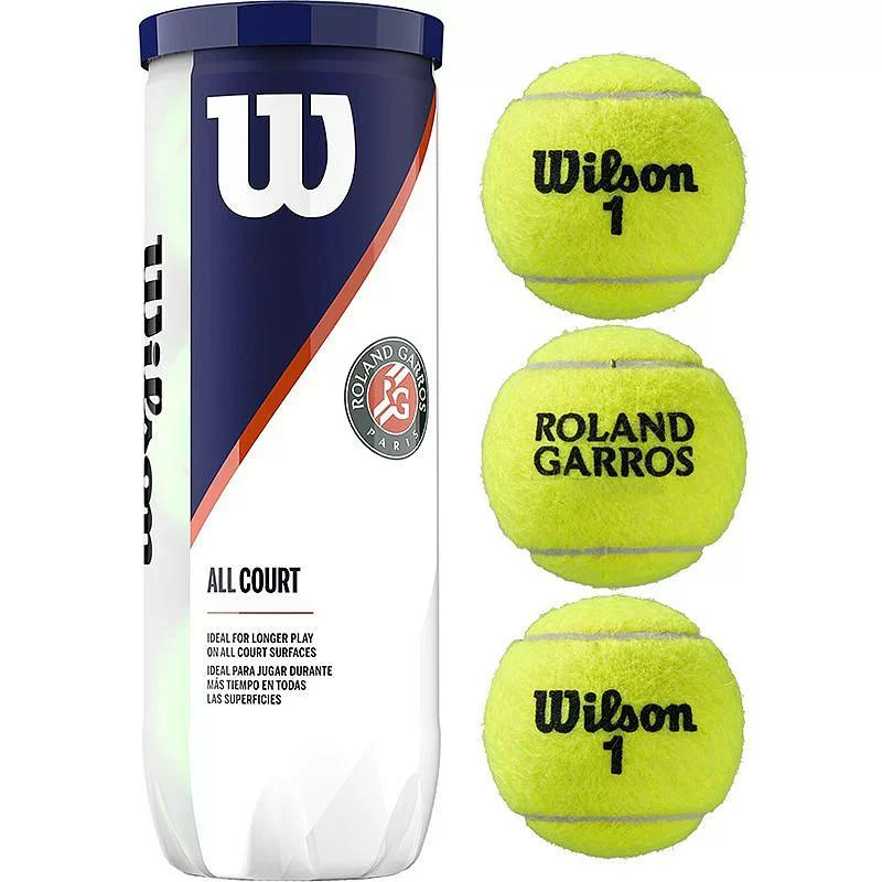 Фото Мяч для тенниса Wilson Roland Garros All Court за 1 шт. WRT126400 со склада магазина СпортЕВ