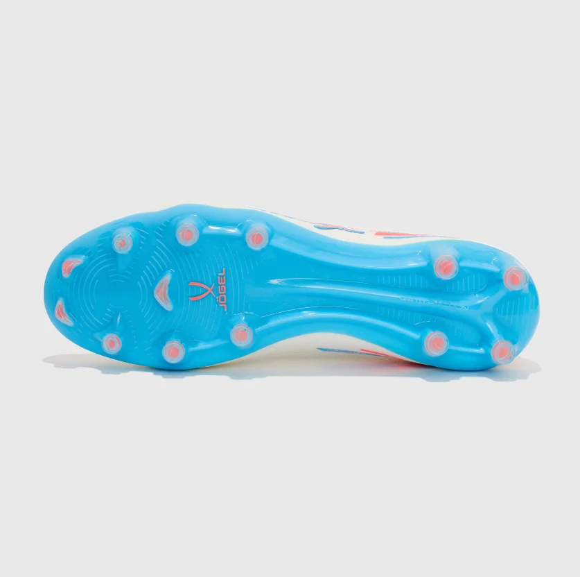 Бутсы Jogel Evofly FG Pro белый/голубой 4186 Фото Бутсы Jogel Evofly FG Pro белый/голубой 4186 со склада магазина Спортев