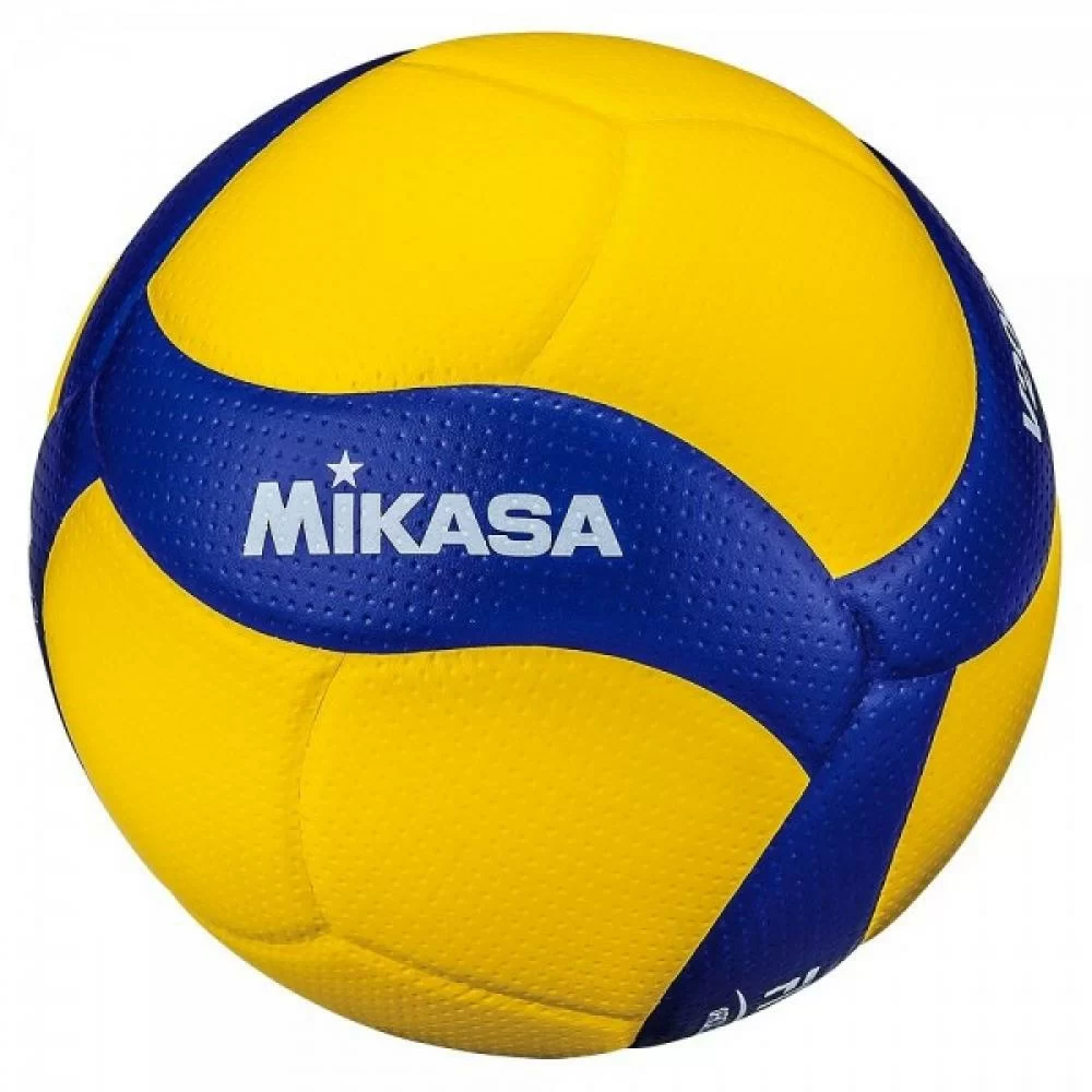 Фото Мяч волейбольный Mikasa V200W р.5 FIVB Approved желто-синий со склада магазина Спортев