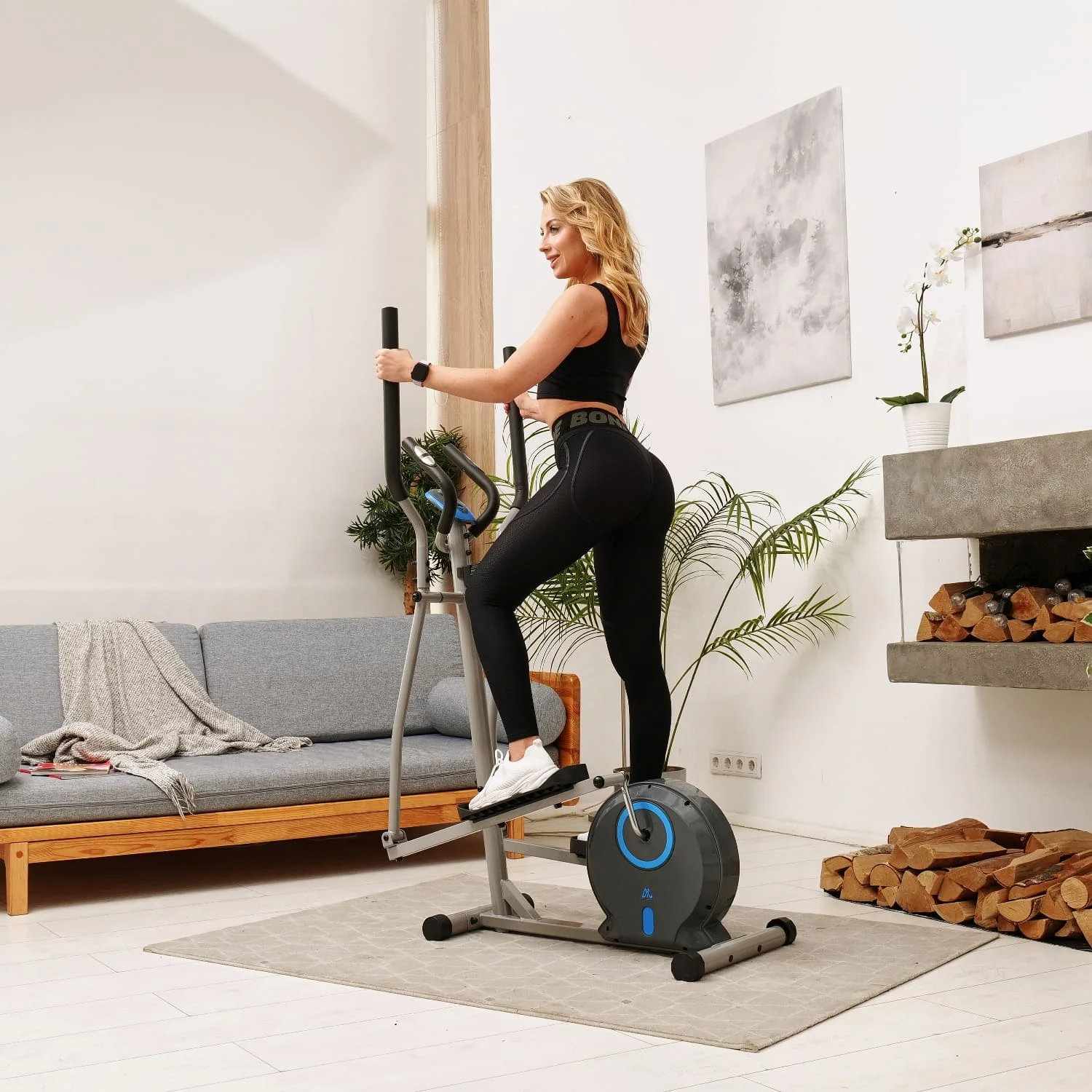 Фото Эллиптический тренажер DFC E85001H со склада магазина Спортев