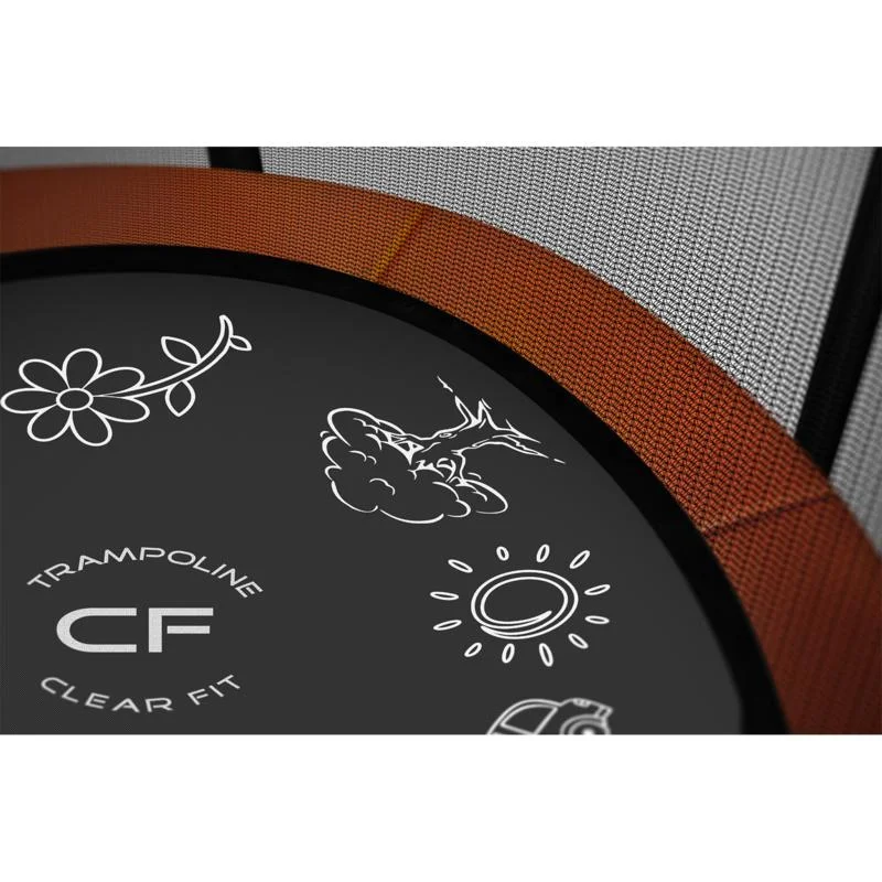 Фото Каркасный батут Clear Fit FamilyHop 12Ft со склада магазина Спортев
