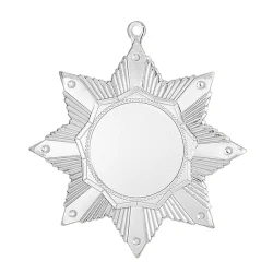 Медаль MZ 132-60/S (60х60мм, D-25мм, s-2мм)