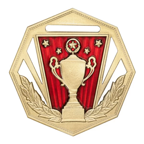 Фото Медаль MZP 568-60/GM (D-60 мм, s-2 мм) со склада магазина Спортев