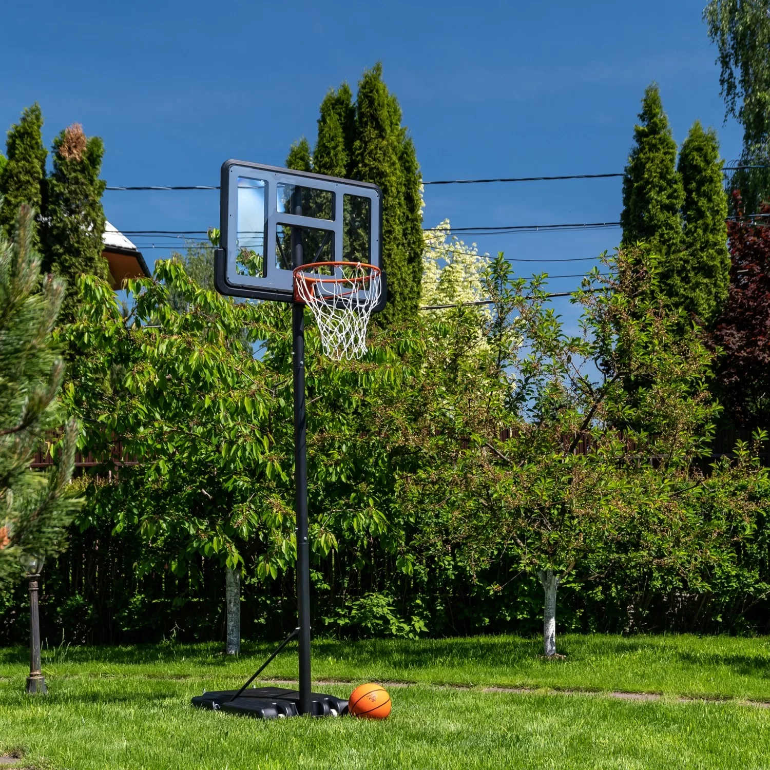 Фото Баскетбольная мобильная стойка DFC STAND44A003 со склада магазина СпортЕВ