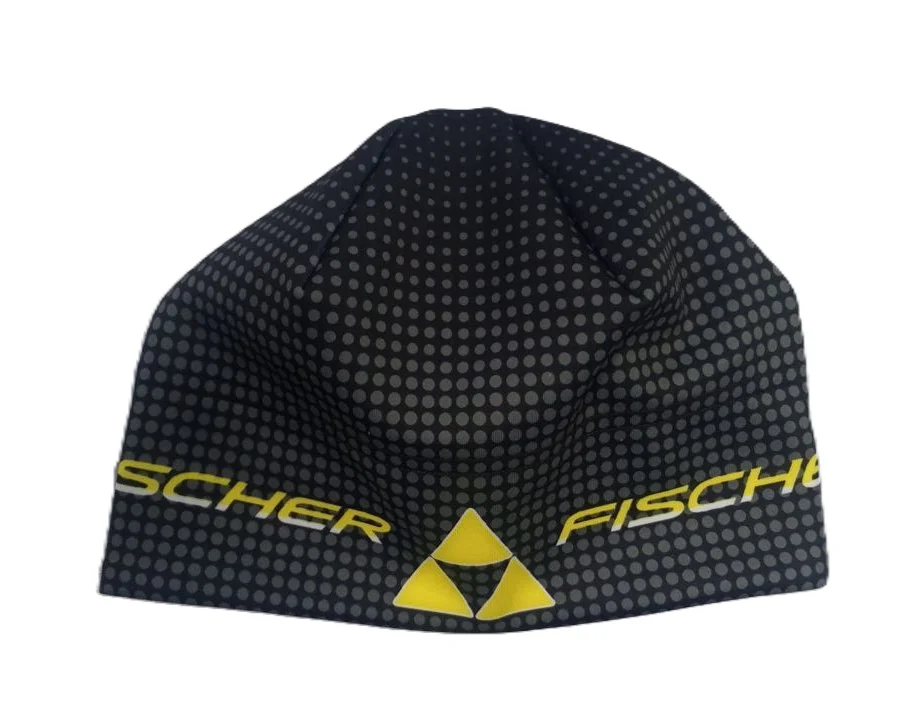 Фото Шапка гоночная с лого Fischer черный со склада магазина Спортев