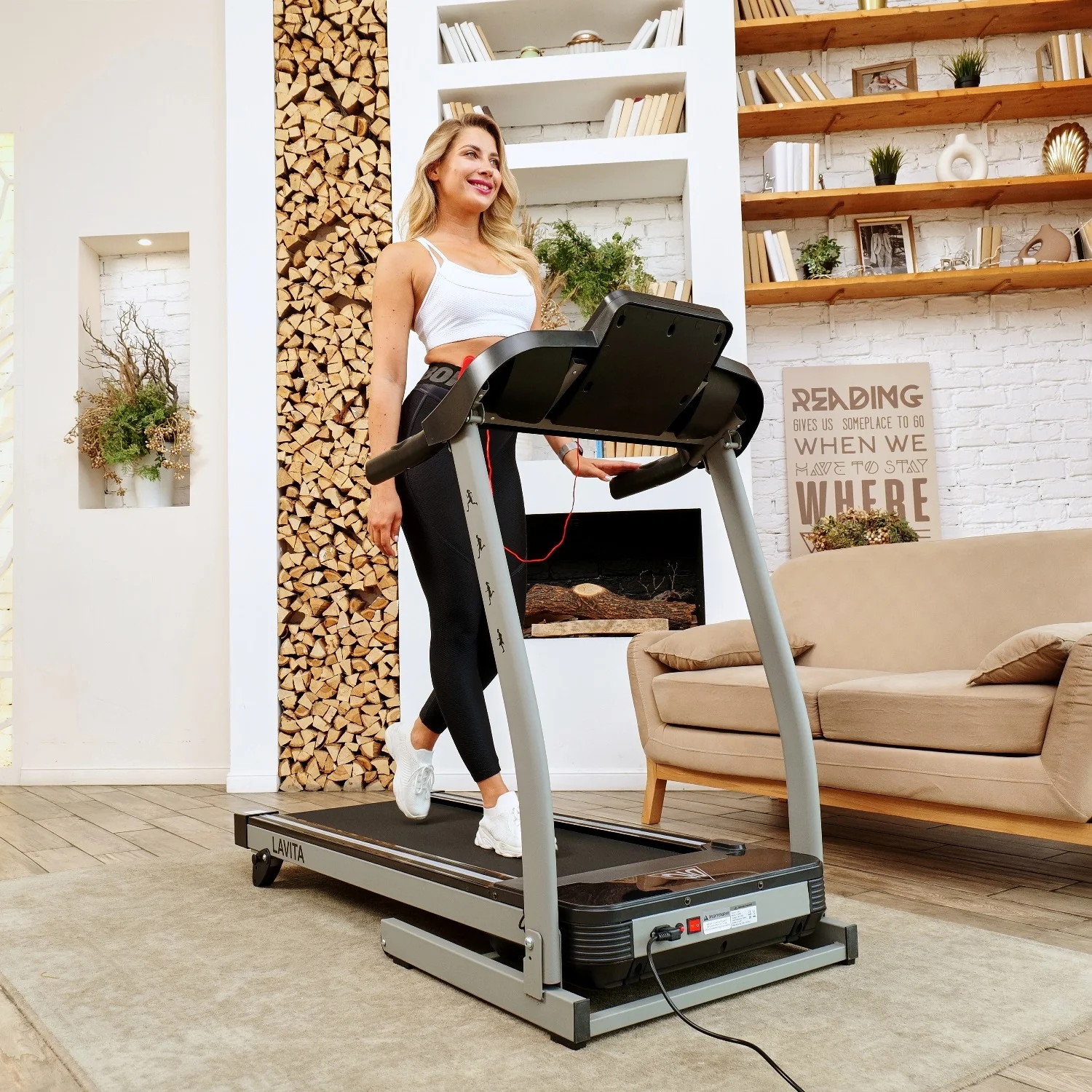 Фото Беговая дорожка DFC LAVITA T350 со склада магазина Спортев