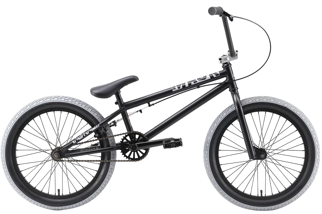 Фото Велосипед BMX TechTeam Mack 20" (2023) черный 740026 со склада магазина СпортЕВ