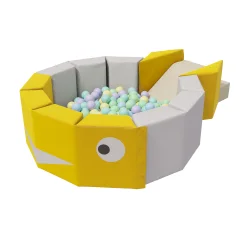 Сухой бассейн Romana «Кит» (pastel), 300 шариков (Zefir mix) ДМФ-МК-16.18.00 (pastel)