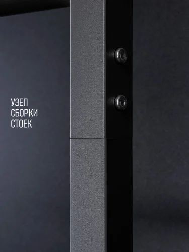 Фото Шведская стенка 3-х составная графит ШСг-00012 со склада магазина Спортев