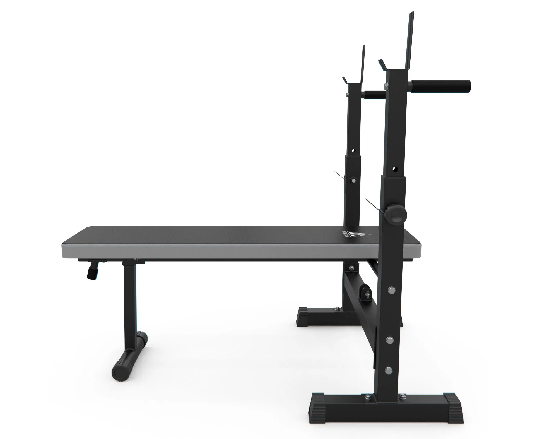 Фото Скамья со стойками под штангу DFC D6453L со склада магазина Спортев