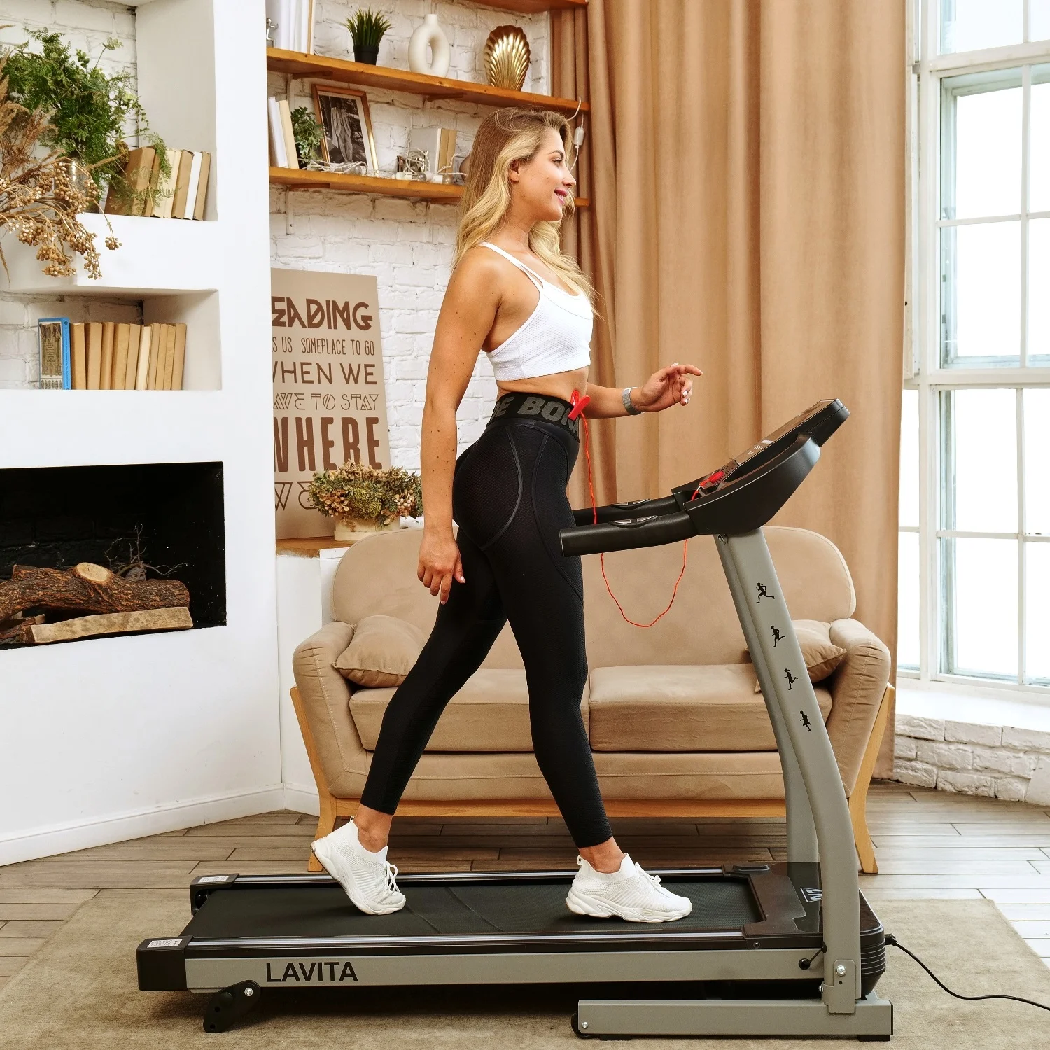 Фото Беговая дорожка DFC LAVITA T350 со склада магазина Спортев